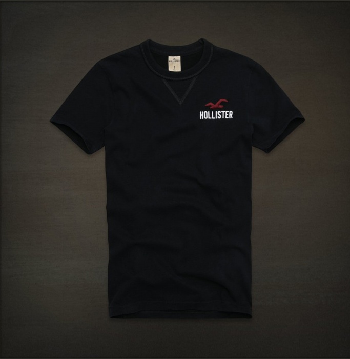 Hollister Hombres De Cuello Redondo Corto Remera HCO4171